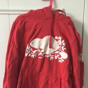 roots hoodie size large